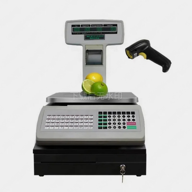 Commercial Digital Printing - Dual LCD Digital Receipt Printing Scale