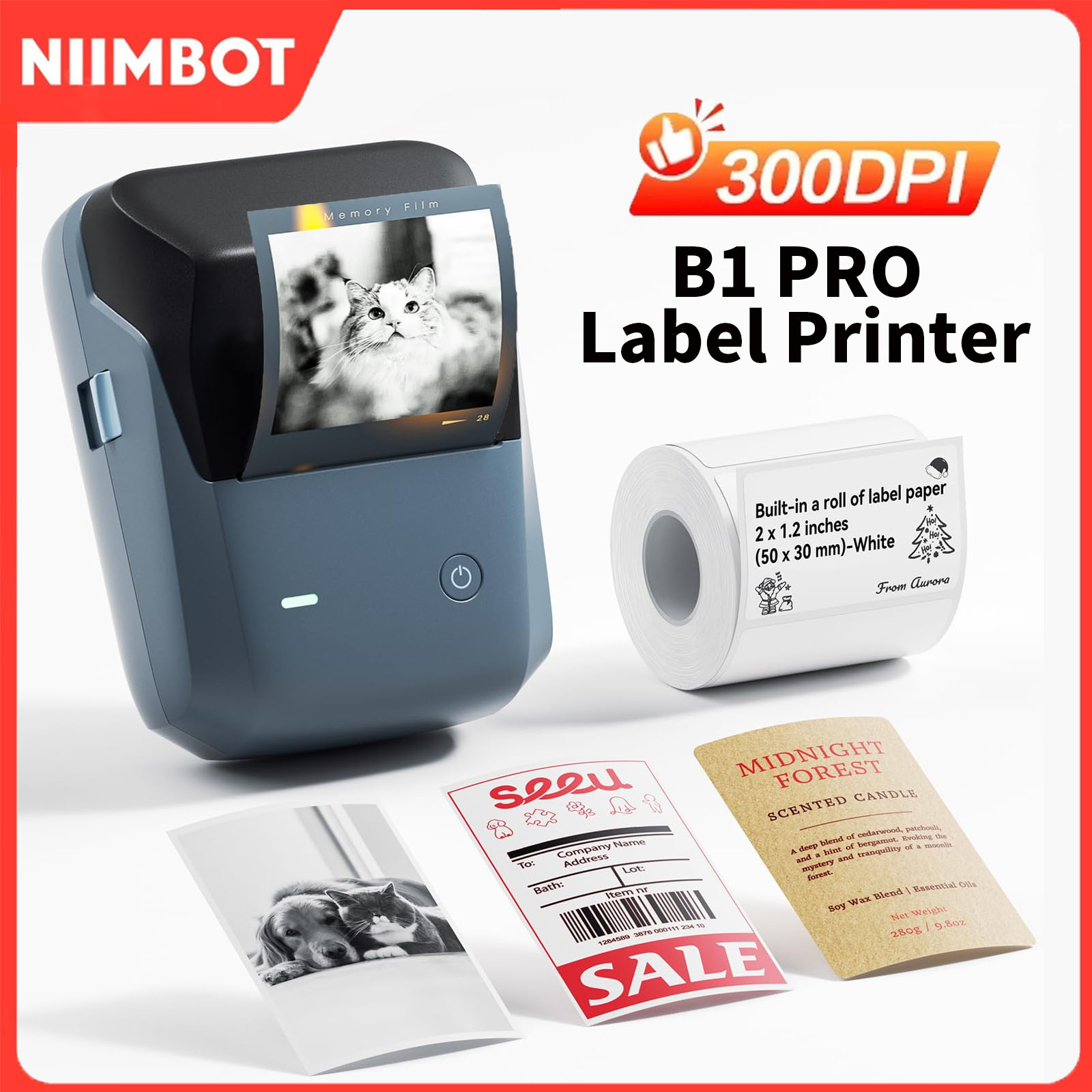Niimbot B1/B1PRO Label Printer - Commercial Printing Network review and price