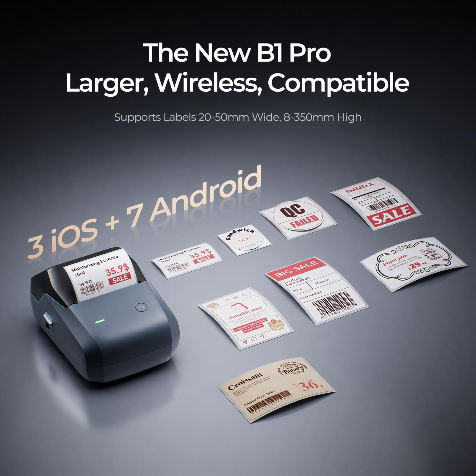 Niimbot B1Pro Label Maker 300D - Commercial Printing Network review and price